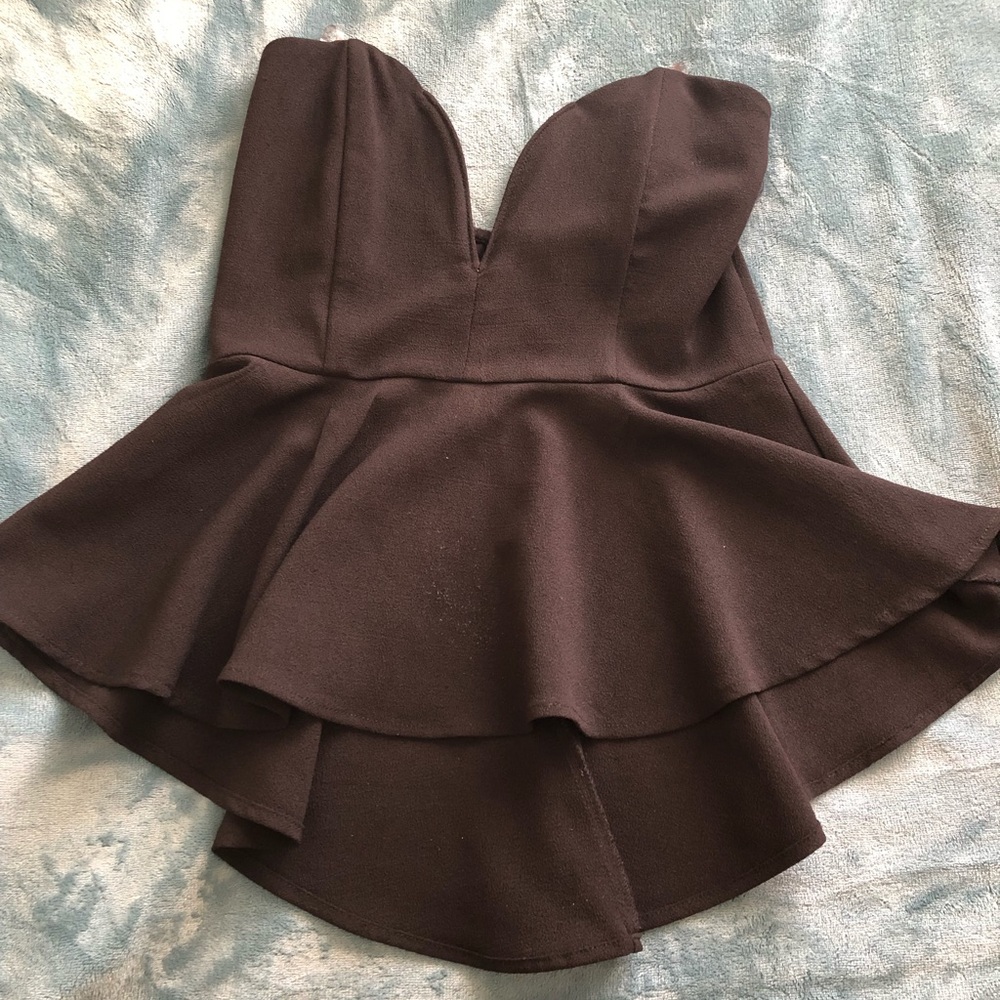 Strapless Top